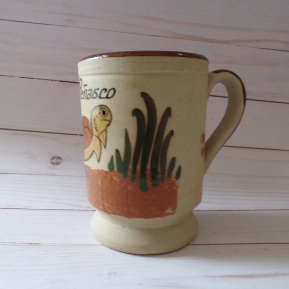 Puerto Penasco Souvenir Stoneware Mug Ocean Turtle 16 oz 2865 - Picture 3 of 7